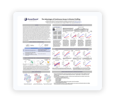 Advantages continuous assays kinome profiling