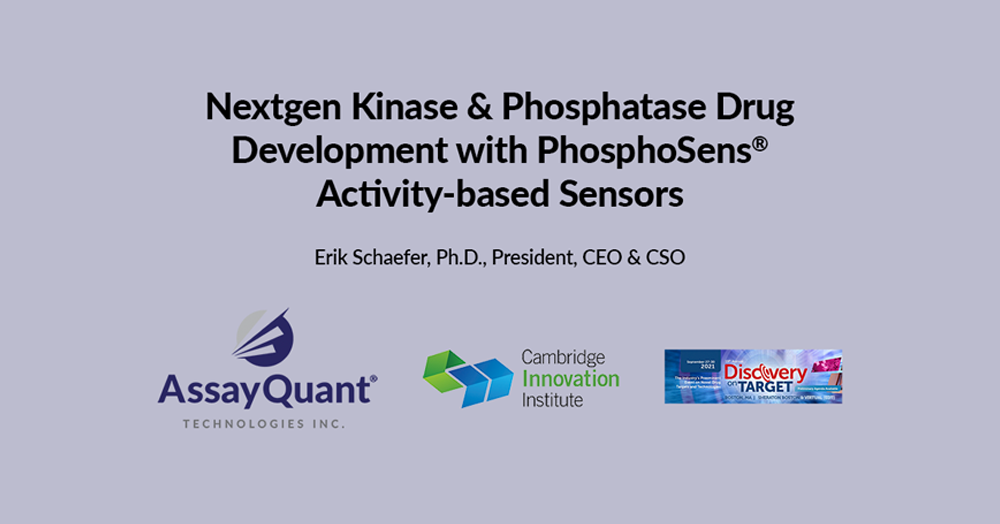 PhosphoSens® Continuous Enzyme Activity Assays Video Presentation
